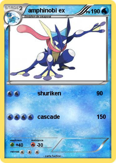 Pokemon amphinobi ex