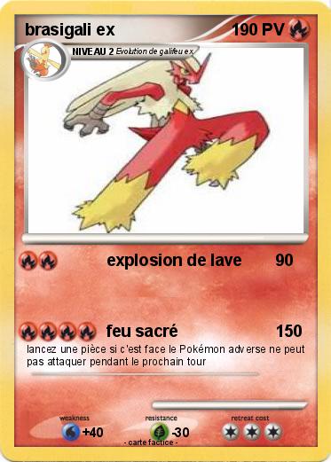 Pokemon brasigali ex