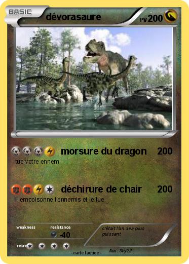 Pokemon dévorasaure