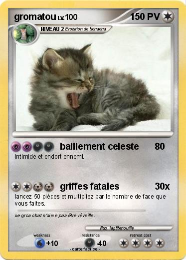 Pokemon gromatou
