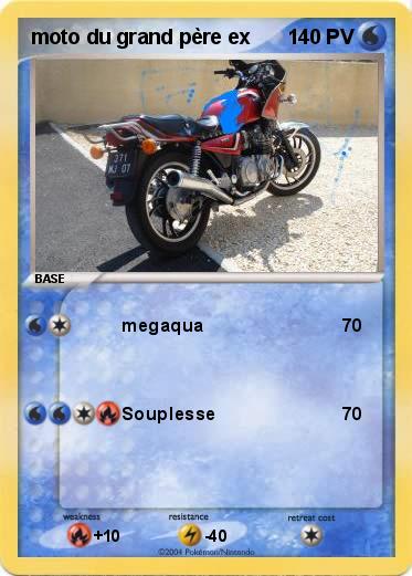 Pokemon moto du grand père ex