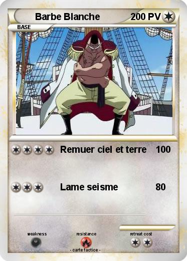Pokemon Barbe Blanche