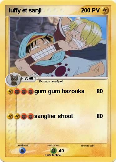 Pokemon luffy et sanji