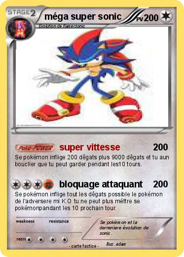 Pokemon méga super sonic