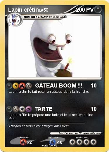 Pokemon Lapin crétin
