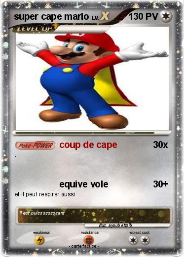 Pokemon super cape mario