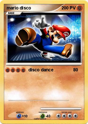 Pokemon mario disco