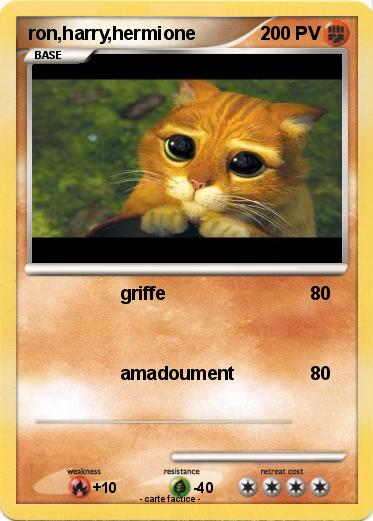 Pokemon ron,harry,hermione