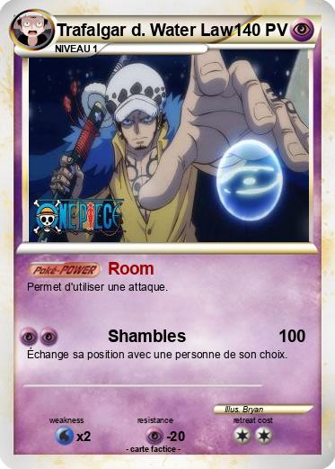 Pokemon Trafalgar d. Water Law