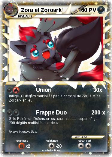 Pokemon Zora et Zoroark