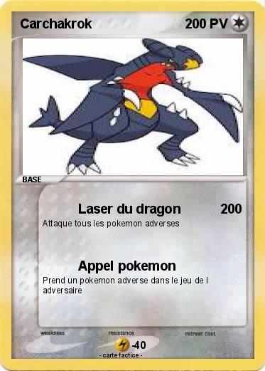 Pokemon Carchakrok