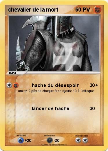Pokemon chevalier de la mort