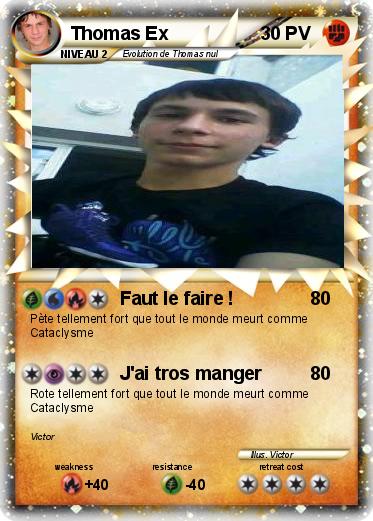 Pokemon Thomas Ex