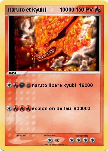 Pokemon naruto et kyubi         10000                                    