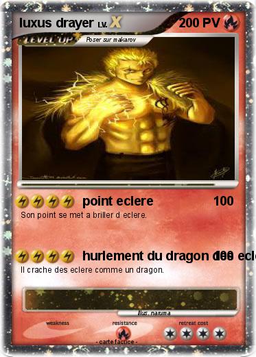 Pokemon luxus drayer
