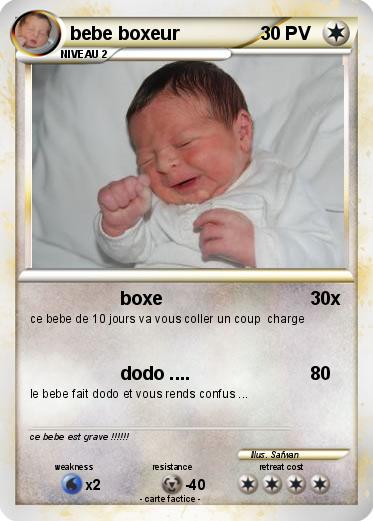 Pokemon bebe boxeur