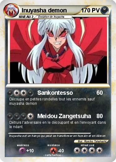 Pokemon Inuyasha demon