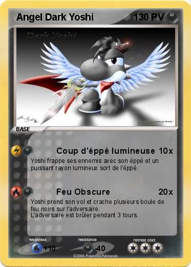 Pokemon  Angel Dark Yoshi 
