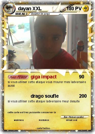 Pokemon dayan XXL
