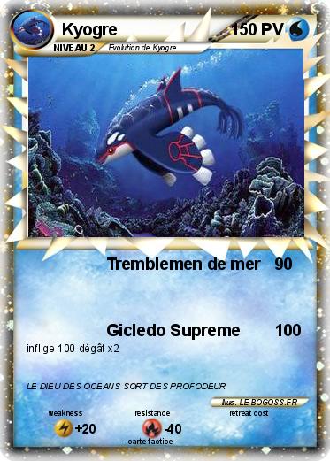 Pokemon Kyogre