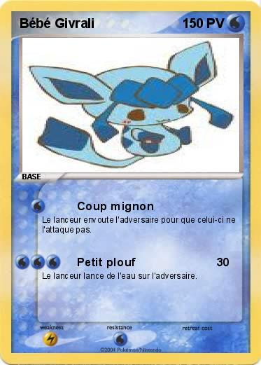 Pokemon Bébé Givrali