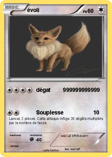 Pokemon évoli