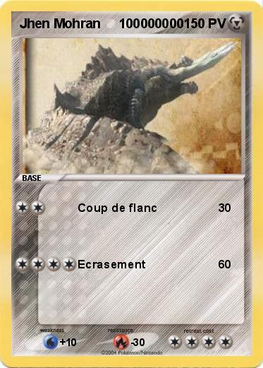 Pokemon Jhen Mohran     100000000  