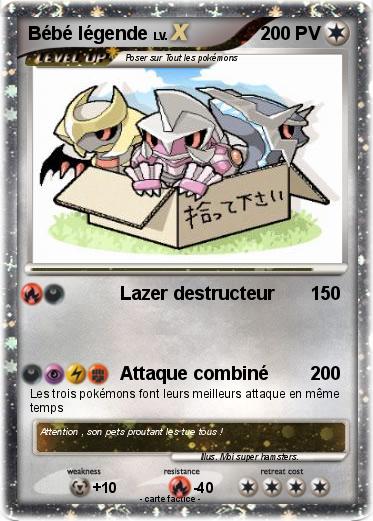 Pokemon Bébé légende