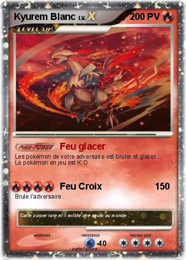Pokemon Kyurem Blanc