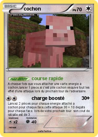 Pokemon cochon