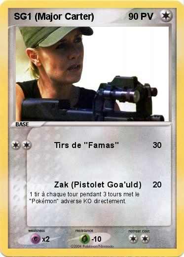 Pokemon SG1 (Major Carter)