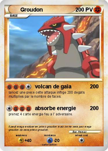 Pokemon Groudon