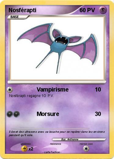 Pokemon Nosférapti