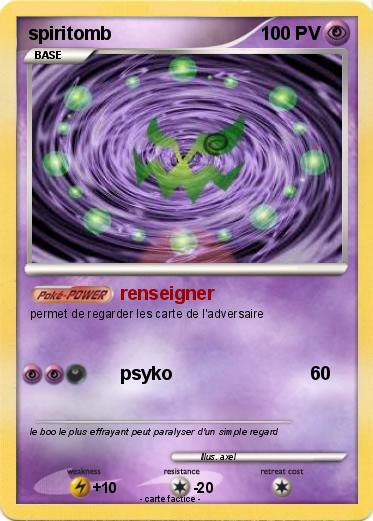 Pokemon spiritomb