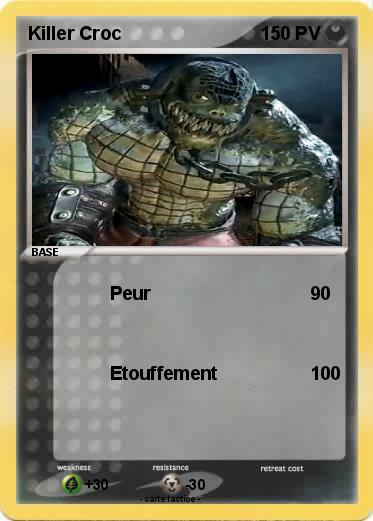 Pokemon Killer Croc