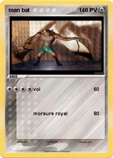 Pokemon man bat