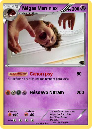 Pokemon Mégas Martin ex