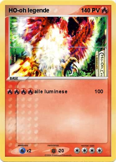 Pokemon HO-oh legende