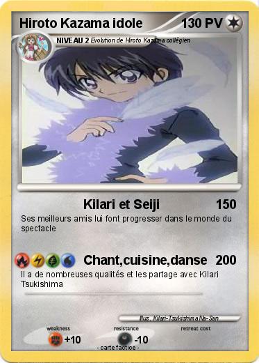 Pokemon Hiroto Kazama idole