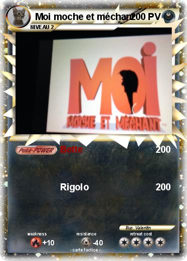 Pokemon Moi moche et méchant