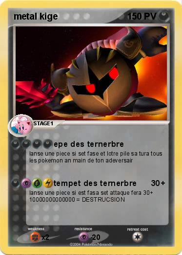 Pokemon metal kige