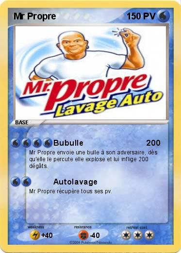 Pokemon Mr Propre