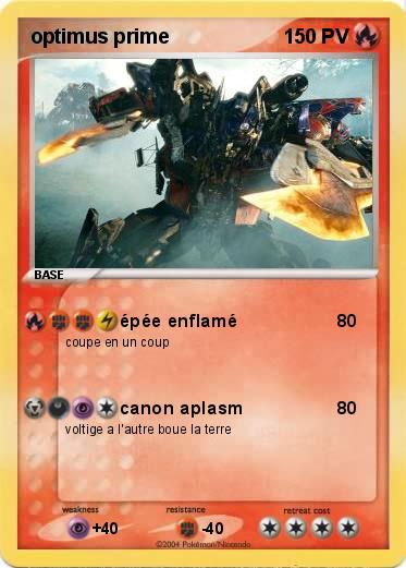 Pokemon optimus prime