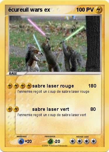 Pokemon écureuil wars ex   