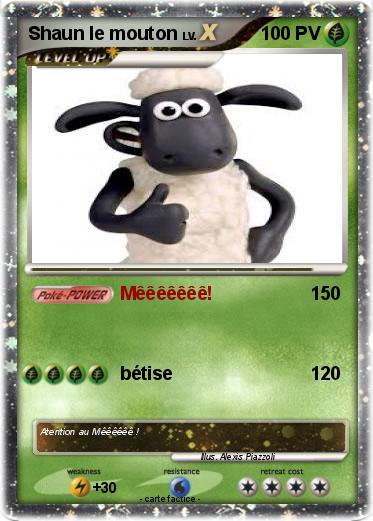 Pokemon Shaun le mouton