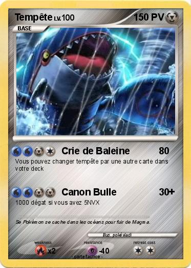 Pokemon Tempête Pokemon Tempête