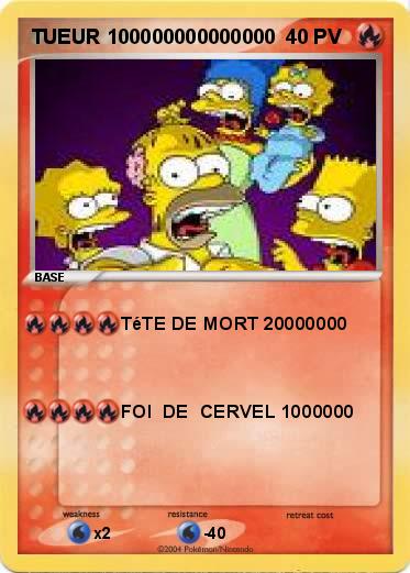 Pokemon TUEUR 100000000000000