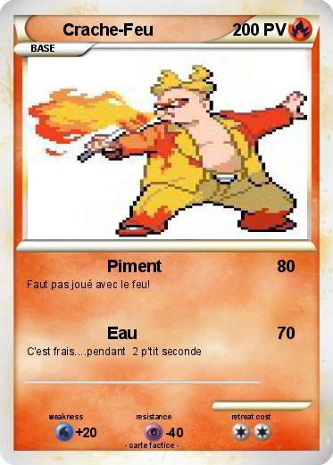 Pokemon Crache-Feu