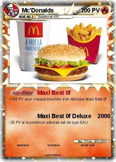 Pokemon Mc'Donalds
