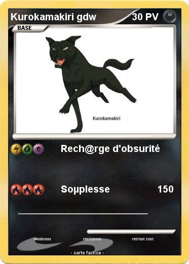 Pokemon Kurokamakiri gdw